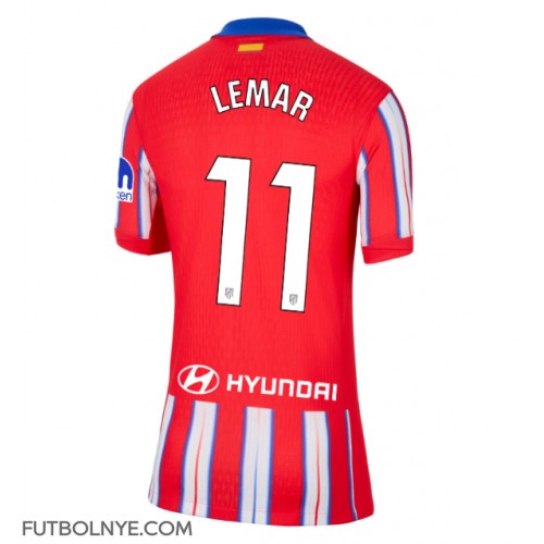 Camiseta Atletico Madrid Thomas Lemar #11 Primera Equipación para mujer 2024-25 manga corta